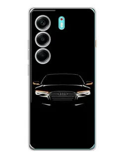 Чохол для TECNO Camon 40 з картинкою «Audi — нічний контур»