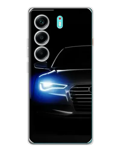 Чохол для TECNO Camon 40 з картинкою «Неоновий погляд Audi» Чохол для TECNO Camon 40 з картинкою «Неоновий погляд Audi»