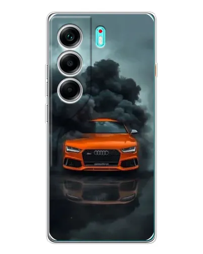 Чохол для TECNO Camon 40 з картинкою «Audi у хмарах диму» Чохол для TECNO Camon 40 з картинкою «Audi у хмарах диму»