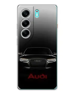 Чохол для TECNO Camon 40 з картинкою «Audi — градієнтний контур»