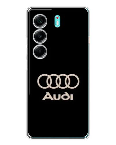 Чохол для TECNO Camon 40 з картинкою «Audi — золотий логотип» Чохол для TECNO Camon 40 з картинкою «Audi — золотий логотип»
