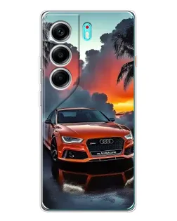Чохол для TECNO Camon 40 з картинкою «Audi — захід сонця»