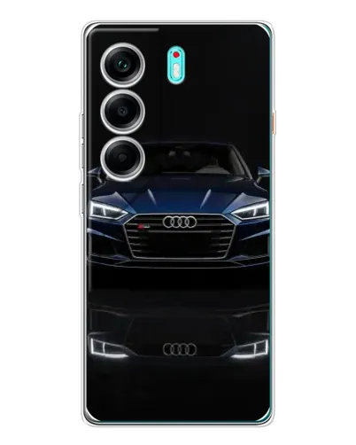 Чохол для TECNO Camon 40 з картинкою «Audi — нічне відображення» Чохол для TECNO Camon 40 з картинкою «Audi — нічне відображення»