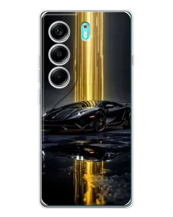 Чохол для TECNO Camon 40 з картинкою «Нічний Lamborghini драйв» Чохол для TECNO Camon 40 з картинкою «Нічний Lamborghini драйв»