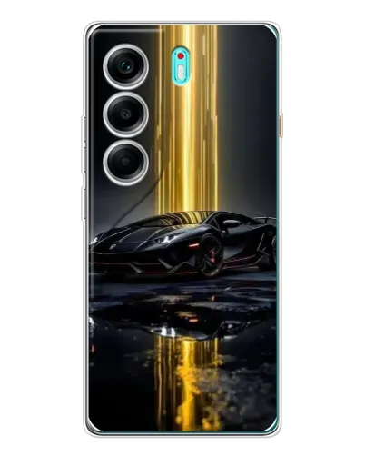 Чохол для TECNO Camon 40 з картинкою «Нічний Lamborghini драйв» Чохол для TECNO Camon 40 з картинкою «Нічний Lamborghini драйв»