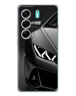 Чохол для TECNO Camon 40 з картинкою «Lamborghini фари деталізація» Чохол для TECNO Camon 40 з картинкою «Lamborghini фари деталізація»