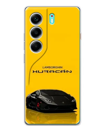 Чохол для TECNO Camon 40 з картинкою «Lamborghini Huracan чорний» Чохол для TECNO Camon 40 з картинкою «Lamborghini Huracan чорний»