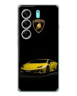 Чохол для TECNO Camon 40 з картинкою «Lamborghini жовтий акцент» Чохол для TECNO Camon 40 з картинкою «Lamborghini жовтий акцент»