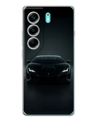 Чохол для TECNO Camon 40 з картинкою «Чорний Lamborghini Aventador» Чохол для TECNO Camon 40 з картинкою «Чорний Lamborghini Aventador»