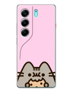 Чехол для TECNO Camon 40 с картинкой «Pusheen и печенье» Чехол для TECNO Camon 40 с картинкой «Pusheen и печенье»