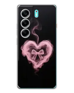 Чехол для TECNO Camon 40 с картинкой «Дымчатое сердце» Чехол для TECNO Camon 40 с картинкой «Дымчатое сердце»