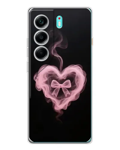 Чехол для TECNO Camon 40 с картинкой «Дымчатое сердце»