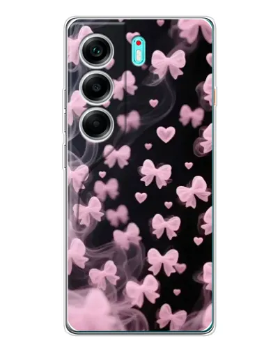 Чехол для TECNO Camon 40 с картинкой «Неоновое кружево»