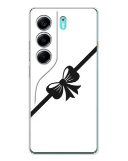 Чехол для TECNO Camon 40 с картинкой «Диагональный бант» Чехол для TECNO Camon 40 с картинкой «Диагональный бант»
