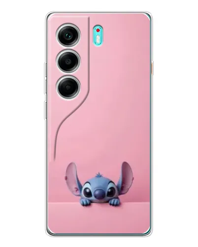 Чохол для TECNO Camon 40 з картинкою «Stitch визирає»