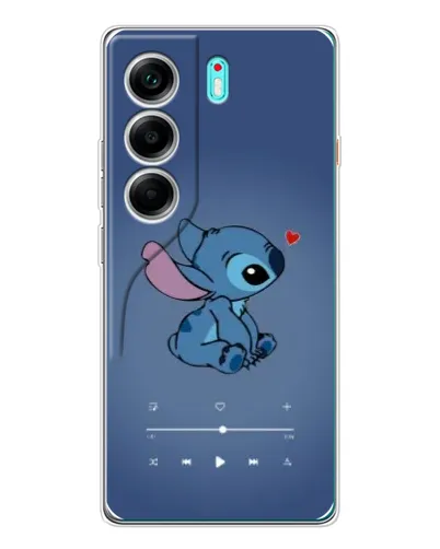 Чохол для TECNO Camon 40 з картинкою «Музичний Stitch»