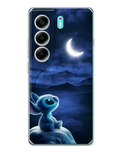 Чохол для TECNO Camon 40 з картинкою «Місячна ніч Стіча»