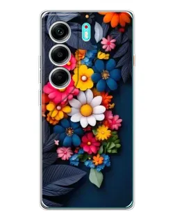 Чехол для TECNO Camon 40 с картинкой «Цветочная феерия» Чехол для TECNO Camon 40 с картинкой «Цветочная феерия»