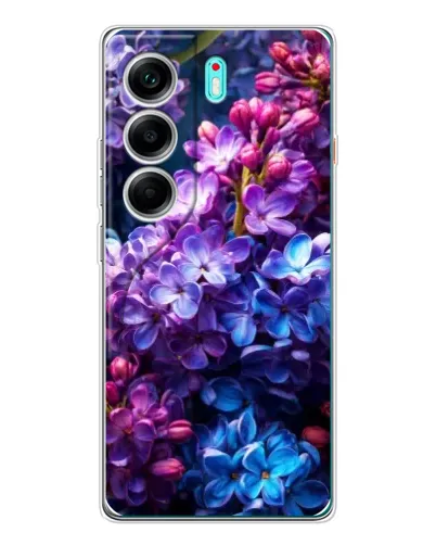 Чехол для TECNO Camon 40 с картинкой «Сиреневый цвет» Чехол для TECNO Camon 40 с картинкой «Сиреневый цвет»