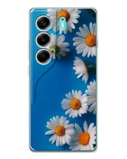 Чехол для TECNO Camon 40 с картинкой «Белоснежные маргаритки» Чехол для TECNO Camon 40 с картинкой «Белоснежные маргаритки»