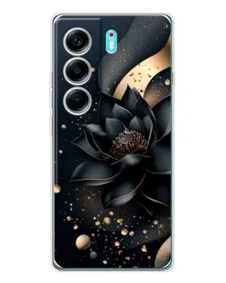 Чехол для TECNO Camon 40 с картинкой «Черный лотос» Чехол для TECNO Camon 40 с картинкой «Черный лотос»