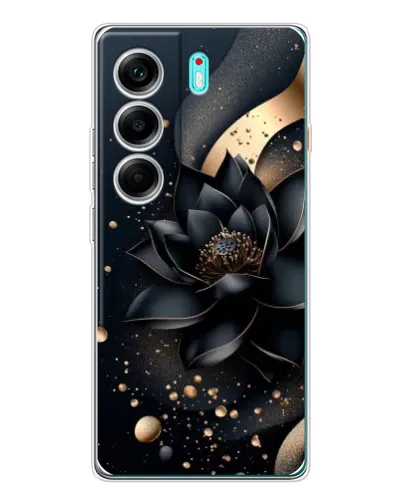 Чехол для TECNO Camon 40 с картинкой «Черный лотос» Чехол для TECNO Camon 40 с картинкой «Черный лотос»