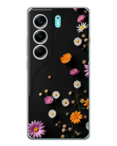 Чехол для TECNO Camon 40 с картинкой «Цветочная композиция» Чехол для TECNO Camon 40 с картинкой «Цветочная композиция»