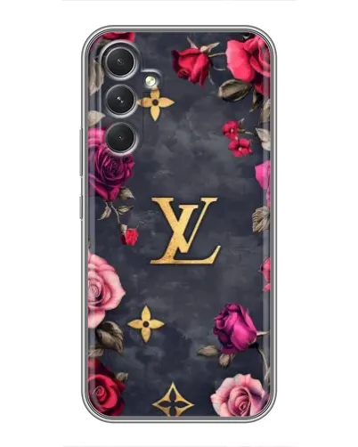 Чехол для TECNO Camon 50 Pro с картинкой «Цветочный Louis Vuitton»