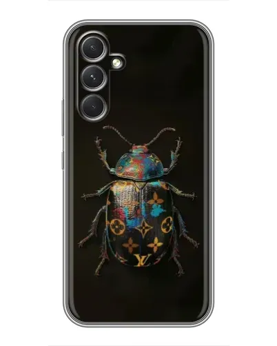 Чехол для TECNO Camon 50 Pro с картинкой «LV — мраморный принт»