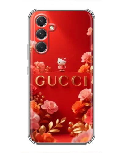 Чохол для TECNO Camon 50 Pro з картинкою «Gucci — золотий сад»