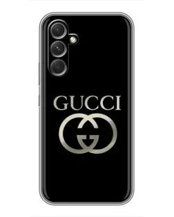 Чохол для TECNO Camon 50 Pro з картинкою «Gucci — золото на чорному» Чохол для TECNO Camon 50 Pro з картинкою «Gucci — золото на чорному»