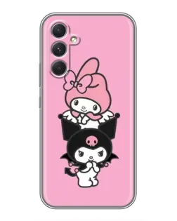 Чехол для TECNO Camon 50 Pro с картинкой «My Melody и Kuromi» Чехол для TECNO Camon 50 Pro с картинкой «My Melody и Kuromi»