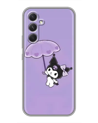 Чехол для TECNO Camon 50 Pro с картинкой «Kuromi с зонтиком» Чехол для TECNO Camon 50 Pro с картинкой «Kuromi с зонтиком»