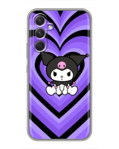 Чехол для TECNO Camon 50 Pro с картинкой «Kuromi и фиолетовые сердца» Чехол для TECNO Camon 50 Pro с картинкой «Kuromi и фиолетовые сердца»