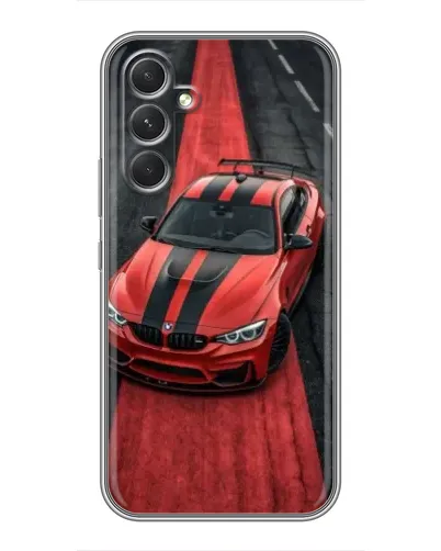 Чехол для TECNO Camon 50 Pro с картинкой «BMW на красной дорожке» Чехол для TECNO Camon 50 Pro с картинкой «BMW на красной дорожке»