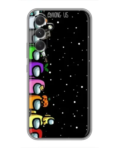 Чехол для TECNO Camon 50 Pro с картинкой «Команда Among Us»