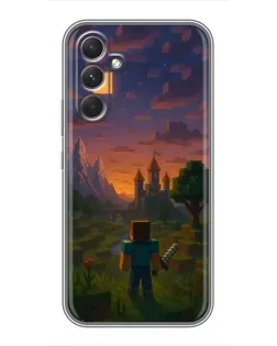 Чохол для TECNO Camon 50 Pro з картинкою «Стів біля вежі»