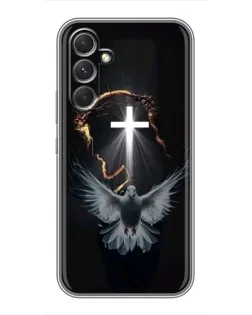 Чехол для TECNO Camon 50 Pro с картинкой «Голубь и Свет» Чехол для TECNO Camon 50 Pro с картинкой «Голубь и Свет»