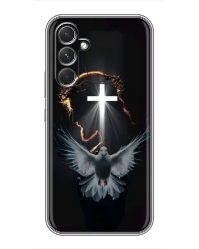 Чехол для TECNO Camon 50 Pro с картинкой «Голубь и Свет» Чехол для TECNO Camon 50 Pro с картинкой «Голубь и Свет»