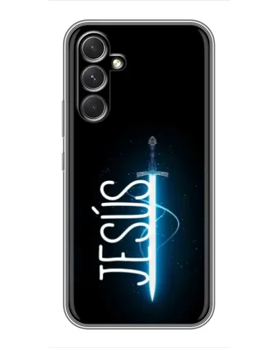 Чехол для TECNO Camon 50 Pro с картинкой «Меч Духа Jesus» Чехол для TECNO Camon 50 Pro с картинкой «Меч Духа Jesus»