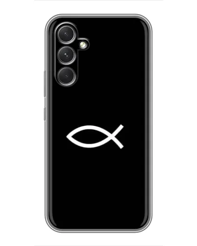 Чехол для TECNO Camon 50 Pro с картинкой «Символ рыбы Jesus» Чехол для TECNO Camon 50 Pro с картинкой «Символ рыбы Jesus»