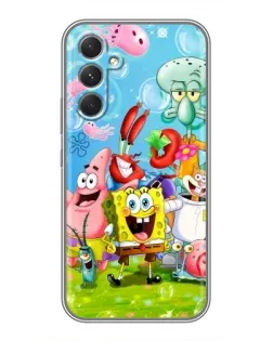 Чехол для TECNO Camon 50 Pro с картинкой «Губка Боб и друзья» Чехол для TECNO Camon 50 Pro с картинкой «Губка Боб и друзья»