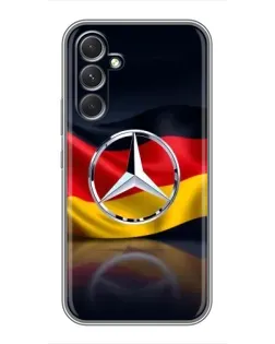 Чехол для TECNO Camon 50 Pro с картинкой «Mercedes — флаг Германии» Чехол для TECNO Camon 50 Pro с картинкой «Mercedes — флаг Германии»