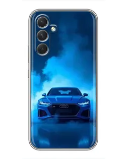 Чехол для TECNO Camon 50 Pro с картинкой «Audi — голубая энергия» Чехол для TECNO Camon 50 Pro с картинкой «Audi — голубая энергия»
