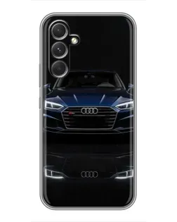 Чехол для TECNO Camon 50 Pro с картинкой «Audi — ночное отражение» Чехол для TECNO Camon 50 Pro с картинкой «Audi — ночное отражение»