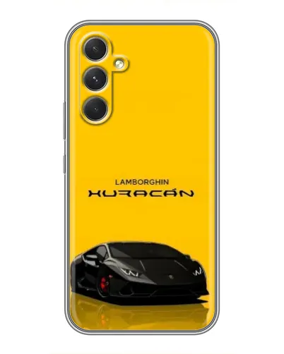 Чехол для TECNO Camon 50 Pro с картинкой «Lamborghini Huracan черный»