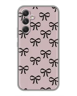 Чехол для TECNO Camon 50 Pro с картинкой «Черные бантики»