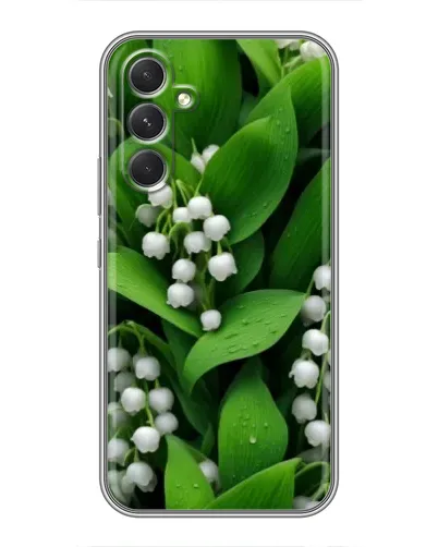 Чехол для TECNO Camon 50 Pro с картинкой «Ландыши в зелени» Чехол для TECNO Camon 50 Pro с картинкой «Ландыши в зелени»