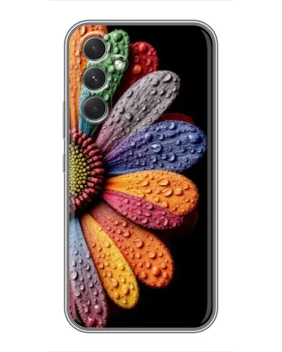 Чехол для TECNO Camon 50 Pro с картинкой «Радужный цветок» Чехол для TECNO Camon 50 Pro с картинкой «Радужный цветок»