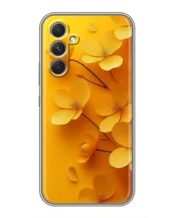 Чехол для TECNO Camon 50 Pro с картинкой «Золотые лепестки» Чехол для TECNO Camon 50 Pro с картинкой «Золотые лепестки»